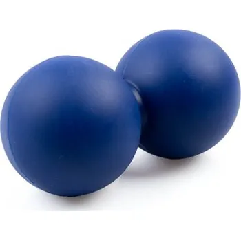 beUnik Duoball Masážní míč dvojitý, barva: modrá