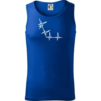 EKG bouldering - Tílko pánské Core - M ( Královská modrá )