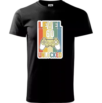 Pánské tričko Gaming narozeniny 60 - Triko extra velké (5-8XL) - 5XL ( Černá )