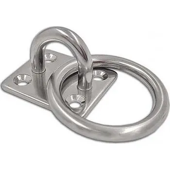 Tesařské kování Nerezové kotvící prvky Varianta: čtverec + oko - doprodej