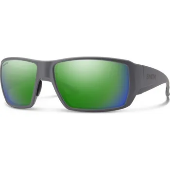 Sluneční brýle Polarizační brýle Smith Optics Guide's Choice XL Matte Cement Polar Green Mirror