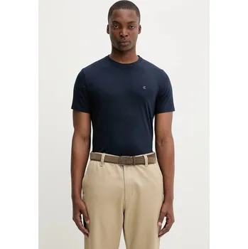 Pánské oblečení Tričko Calvin Klein LV04LC240G námořnická modř 59X, vel. M