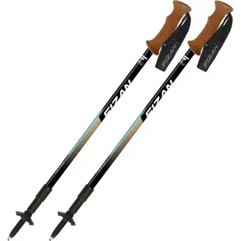 Trekingová hůl FIZAN TIERRA šedá/zelená