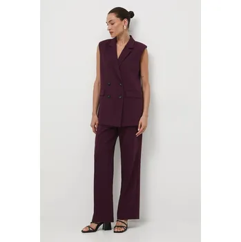 Pánská vesta Vesta Medicine RW25-KZD301 burgundské 83X, vel. XL