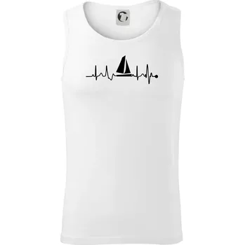 Plachtění EKG - Tílko pánské Core - L ( Bílá )