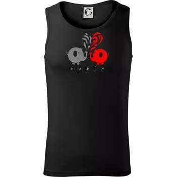 Pánské termoprádlo Slon veselý - Tílko pánské Core - 2XL ( Černá )