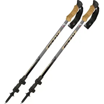 Trekingová hůl FIZAN ADVENTURE šedá