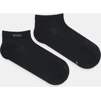 Pánské ponožky Ponožky BOSS 2P AS Micro Lace CB 2-pack černá barva, 50544227 99X, vel. 35-38