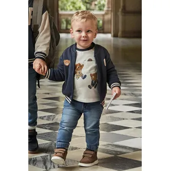 Chlapecké kalhoty Dětské rifle Mayoral soft denim jogger 2508.3C.Baby.9BYA modrá 95X, vel. 74