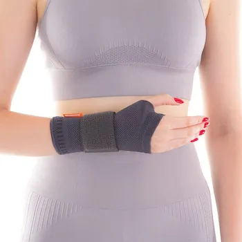 Sanomed ManuSan active - zápěstní bandáž - šedá - XL