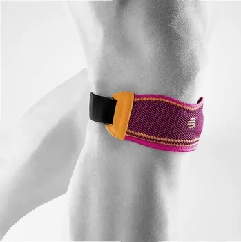 Bauerfeind Sports knee strap - kolenní páska růžová - M