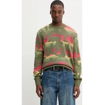 Dámský svetr Svetr Desigual MULTICOLOR 25WMJF09 zelená 91X, vel. XL