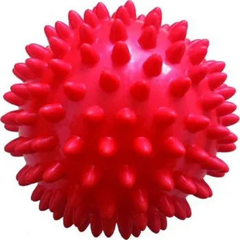 Qmed masážní míček 9 cm - červený