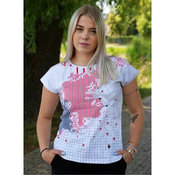 Dámské triko KIXMI ULRIKE BÍLÁ S