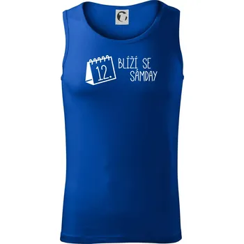 Blíží se Sámday - Tílko pánské Core - XL ( Královská modrá )