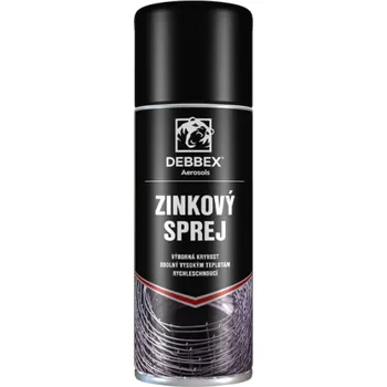 Barva ve spreji Debbex Zinkový sprej 400 ml