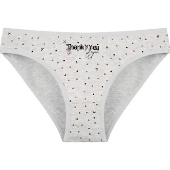 Kalhotky Donella Dámské kalhotky Amelia: světle šedá L