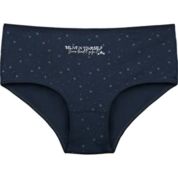 Kalhotky Donella Dámské kalhotky Hvězdy: tmavě modrá 3XL