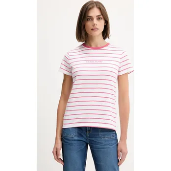 Pánská móda Tričko Guess Jeans W4BI53.KCIE1 růžová 30X, vel. S