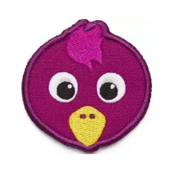 Školní batoh Dětský odznáček na suchý zip Affenzahn Velcro badge - Bird