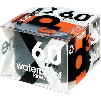 Tejpovací páska D3 X6.0 Extreme Kineziologický voděodolný tejp - 6 m x 5 cm, barva: černá