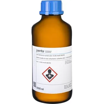 barva a nátěr na dřevo Jód (ORS), 0,05 mol/l (0,1N), 1000 ml, Penta