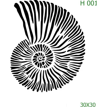 Šablona H 001 - 30 x 30 cm , Nelepící folie