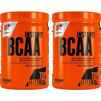 Aminokyselina AKCE 1+1 Extrifit BCAA Instant 300 g wild strawberry-mint black currant