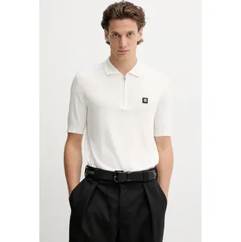 Polo tričko HUGO Sayfong-4 50542750 béžová 01X, vel. XL