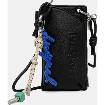 Oblečení a móda Peněženka Desigual HALF LOGO MILTON 25WAYP06 černá 99X, vel. ONE SIZE