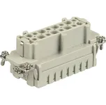 HARTING Han® 16ES-F 09330162716 konektorová vložka, zásuvka, seria Han® E, 1 ks