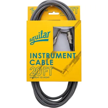 Příslušenství ke zvukové technice Aguilar INST-20RS 20ft / 6‚10 m Zalomený-Rovný Nástrojový kabel