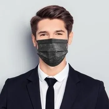 rouška Dispomask Jednorázová ústní rouška - modrá 5 ks