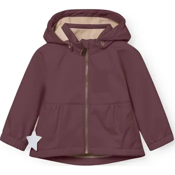 MINI A TURE Dětská softshellová bunda MATBRIDDI "Huckleberry Plu" VELIKOST: 98/3 roky