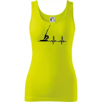 Dámské tričko EKG Windsurfing - Dámské tílko - 2XL ( Limetková )
