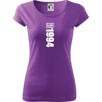 Dámské tričko Limited edition 1994 pruh - Dámské triko Pure - 2XL ( Fialová )