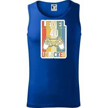 Gaming narozeniny 40 - Tílko pánské Core - 2XL ( Královská modrá )