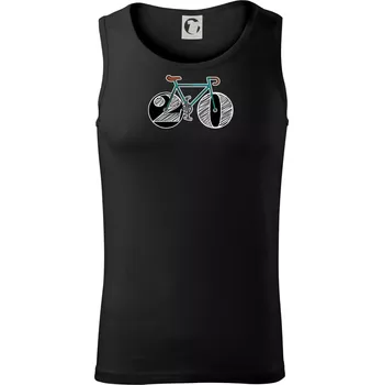 Pánské termoprádlo Narozeniny 20 let na kole - Tílko pánské Core - 2XL ( Černá )