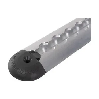 Příslušenství ke karavanu Černá koncovka pro zaoblené cargo lišty