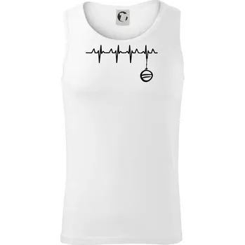 EKG Vánoční ozdoba - Tílko pánské Core - L ( Bílá )