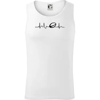 Ekg rugby - Tílko pánské Core - S ( Bílá )