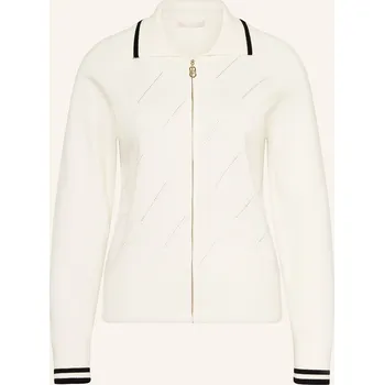 Dámský svetr Liu Jo Dámský Pletený Kardigan S Ozdobnými Kamínky, krémová /...