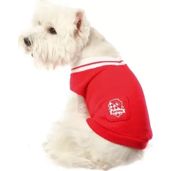 Obleček pro psa Červený svetr pro psa 35cm (Psí oblečky)