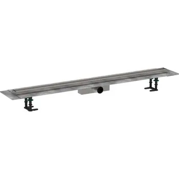 Odvodňovací žlab Hansgrohe RainDrain Compact - Sprchový žlab 120 cm pro vložení dlažby, s roštem 56185000