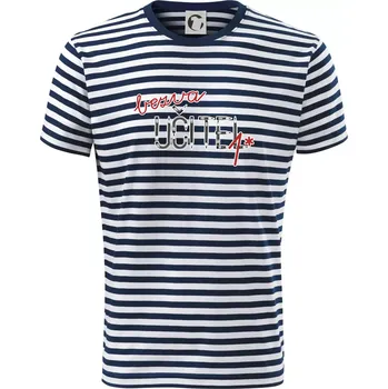 Pánské oblečení Bezva učitel tužka - Triko na vodu - XS ( Prouhovaná )