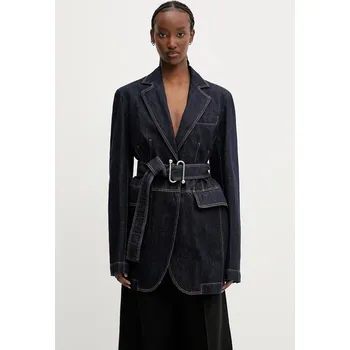 Dámské sako Džínové sako Sportmax Domino, 42, námořnická modř, 59X