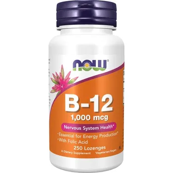 Doplněk stravy Now Foods Vitamin B-12 1000 mcg 250 tablet