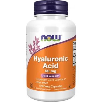 Now Foods Hyaluronic Acid 50 mg 120 kapslí