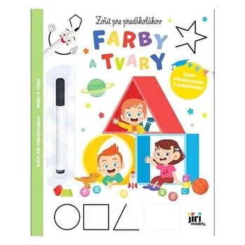 omalovánky Čeština Sešity pro předškoláky Barvy a tvary