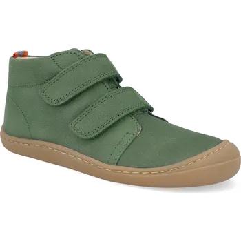 Barefoot dětské kotníkové boty Koel - Bob M leather Green zelené Velikost: 24